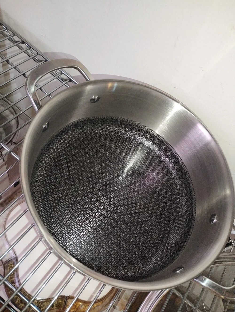 David Burke 5-Quart Geo Clad Series Stainless Steel Dutch Oven